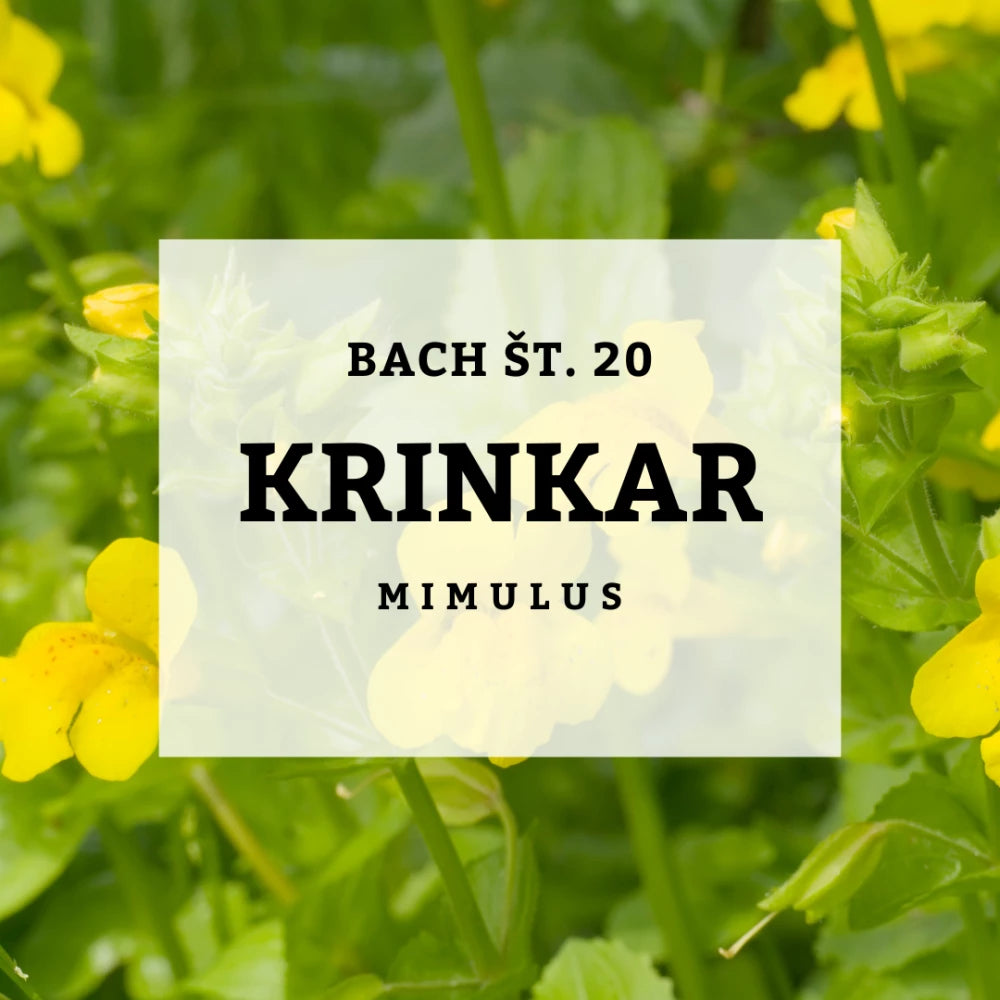 Bach 20, Mimulus - Krinkar, Solime, 10 ml