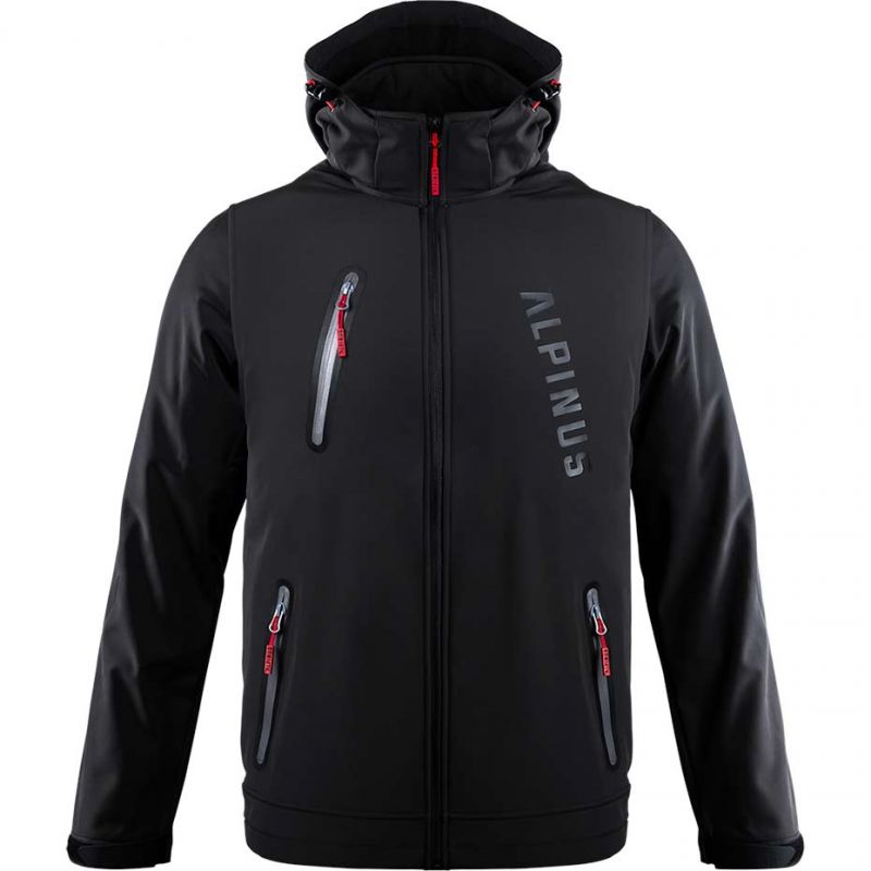 Alpinus Denali softshell jakna črna M BR43381