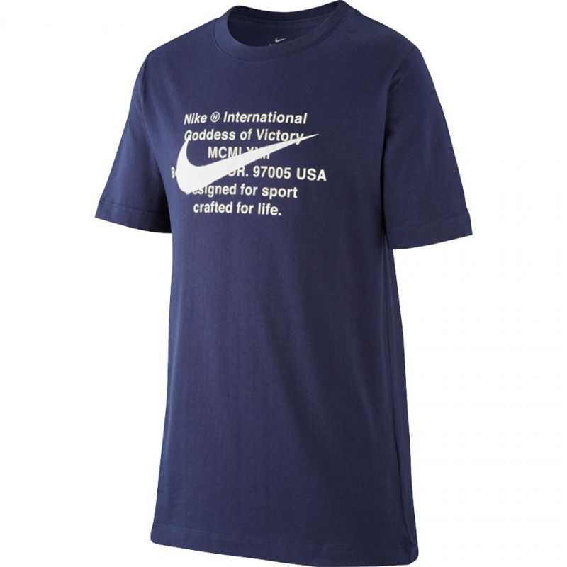 Majica s kratkimi rokavi Nike Tee Swoosh For Life Jr CT2632 451