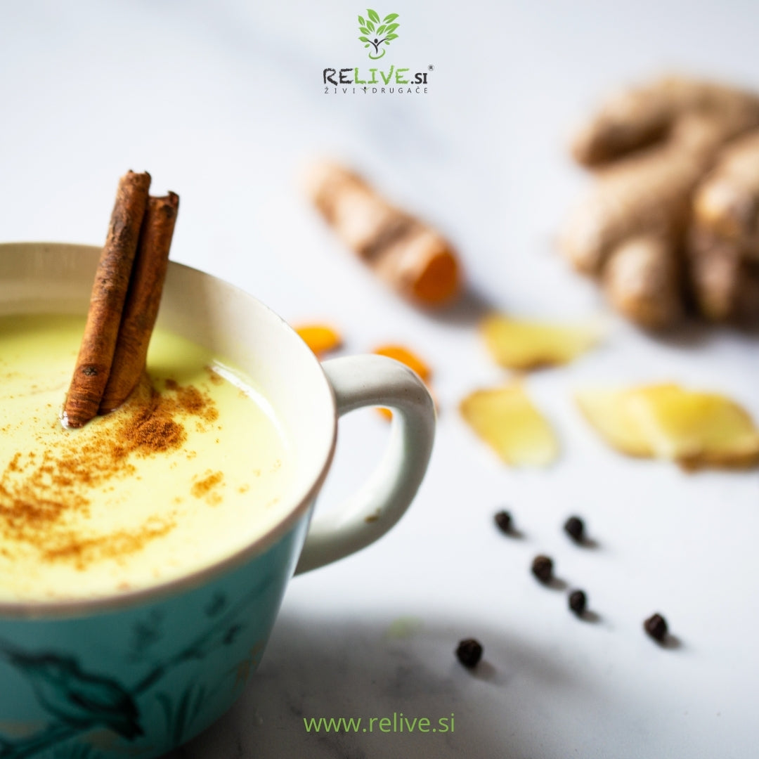 Preverite zakaj naši terapevti priporočajo pitje zlatega mleka