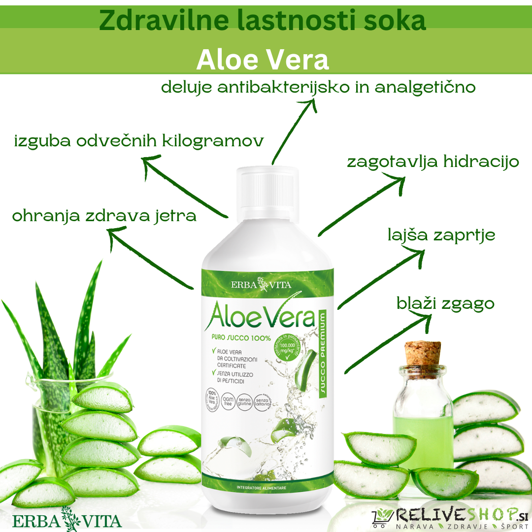 Razstrupite črevesje z Aloe vero