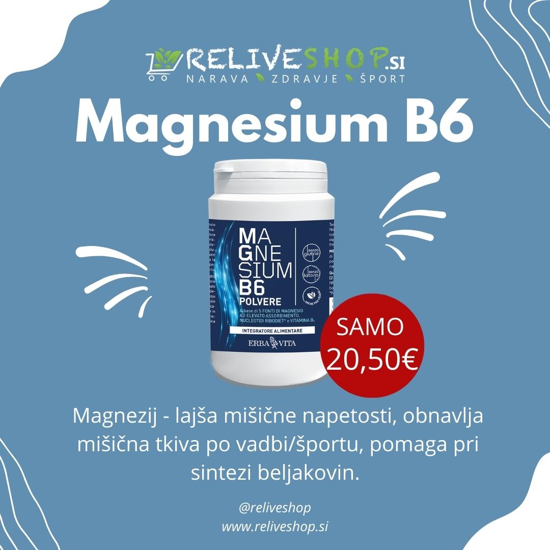 Zakaj je dodajanje MAGNEZIJA B6 potrebno pri športnikih in rekreativcih?