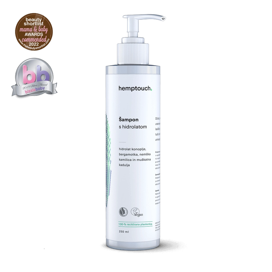 Šampon s hidrolatom 250 ml