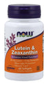 NOW Lutein &Zeaxanthin mehke kapsule, 60 kaps