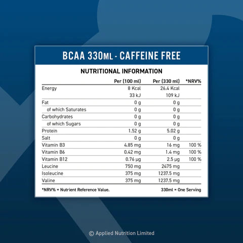 Applied BCAA - Caffeine FREE 330ml