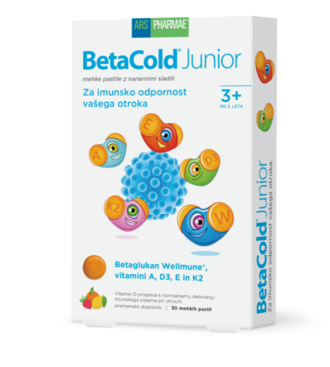 BetaCold Junior, meke pastile za djecu (30 pastila)