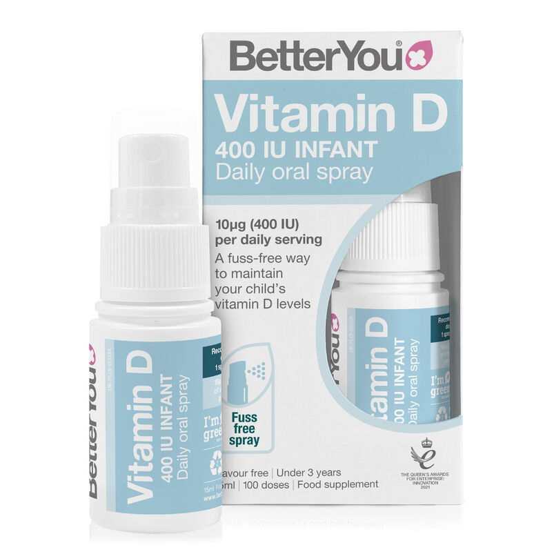 BetterYou DLux Infant, za dojenčke – Vitamin D, 15ml