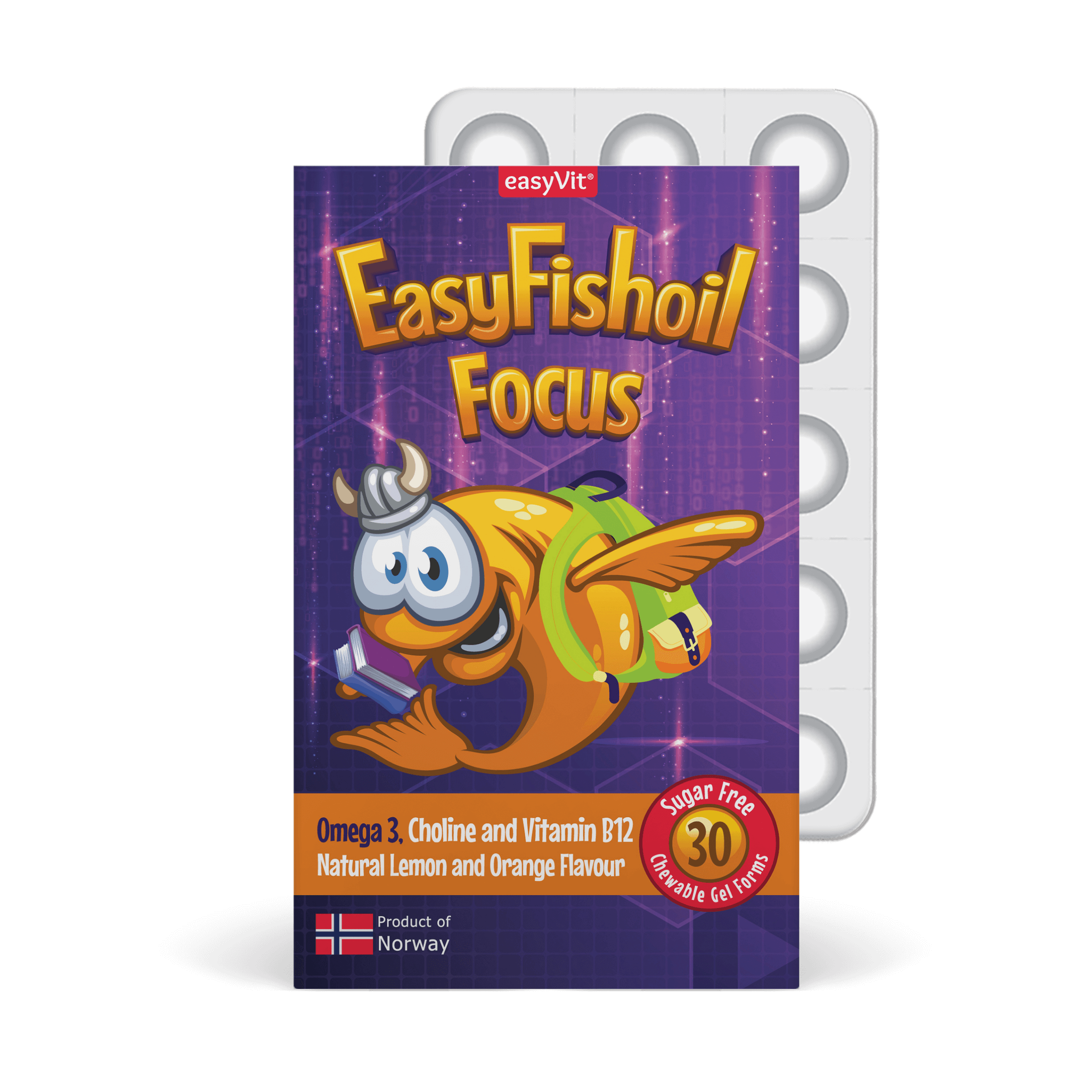 EASYVIT OMEGA - 3 FOCUS 30 MEHKIH PASTIL