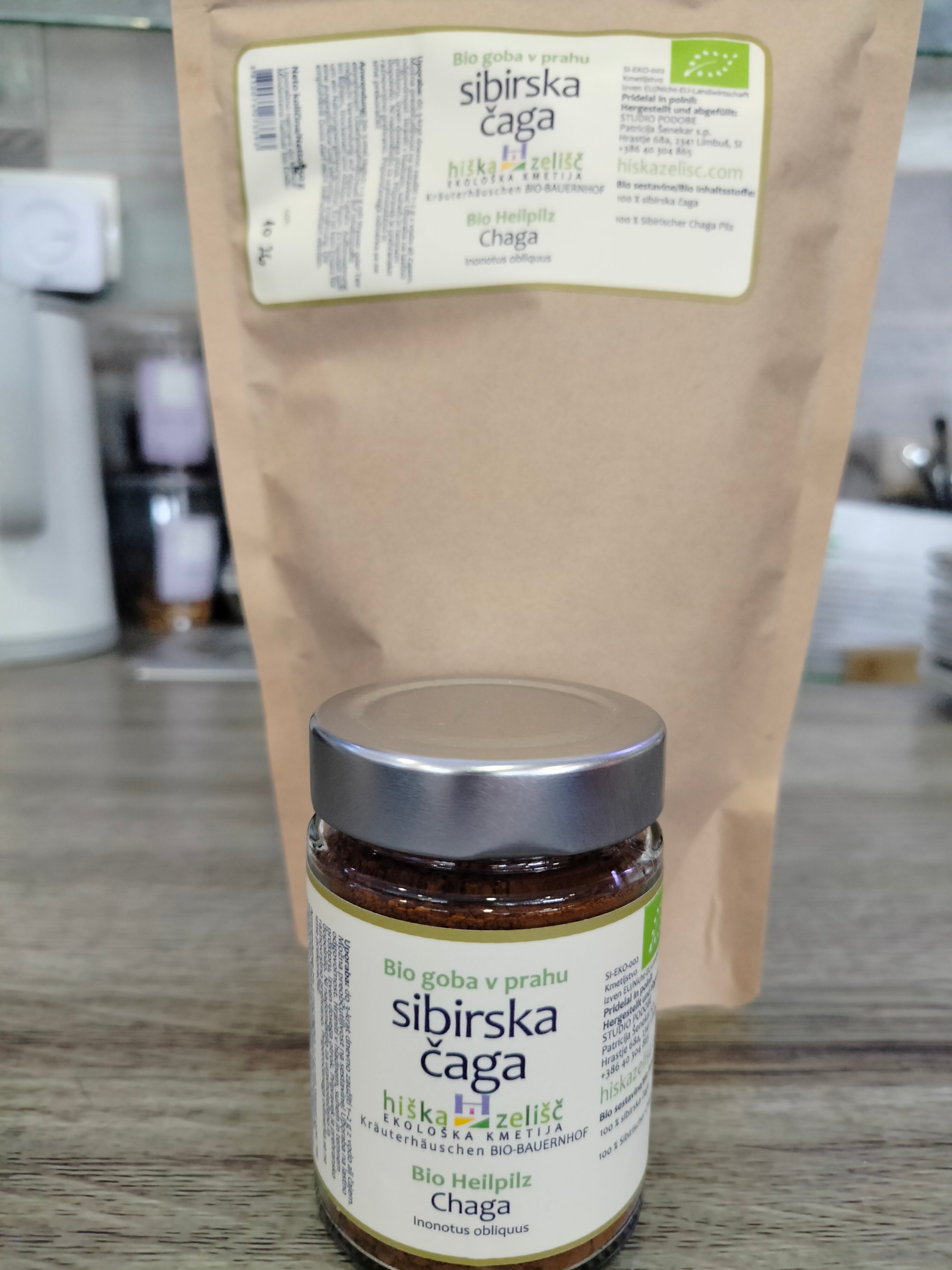 BIO medicinska goba SIBIRSKA ČAGA, 50 in 250 g