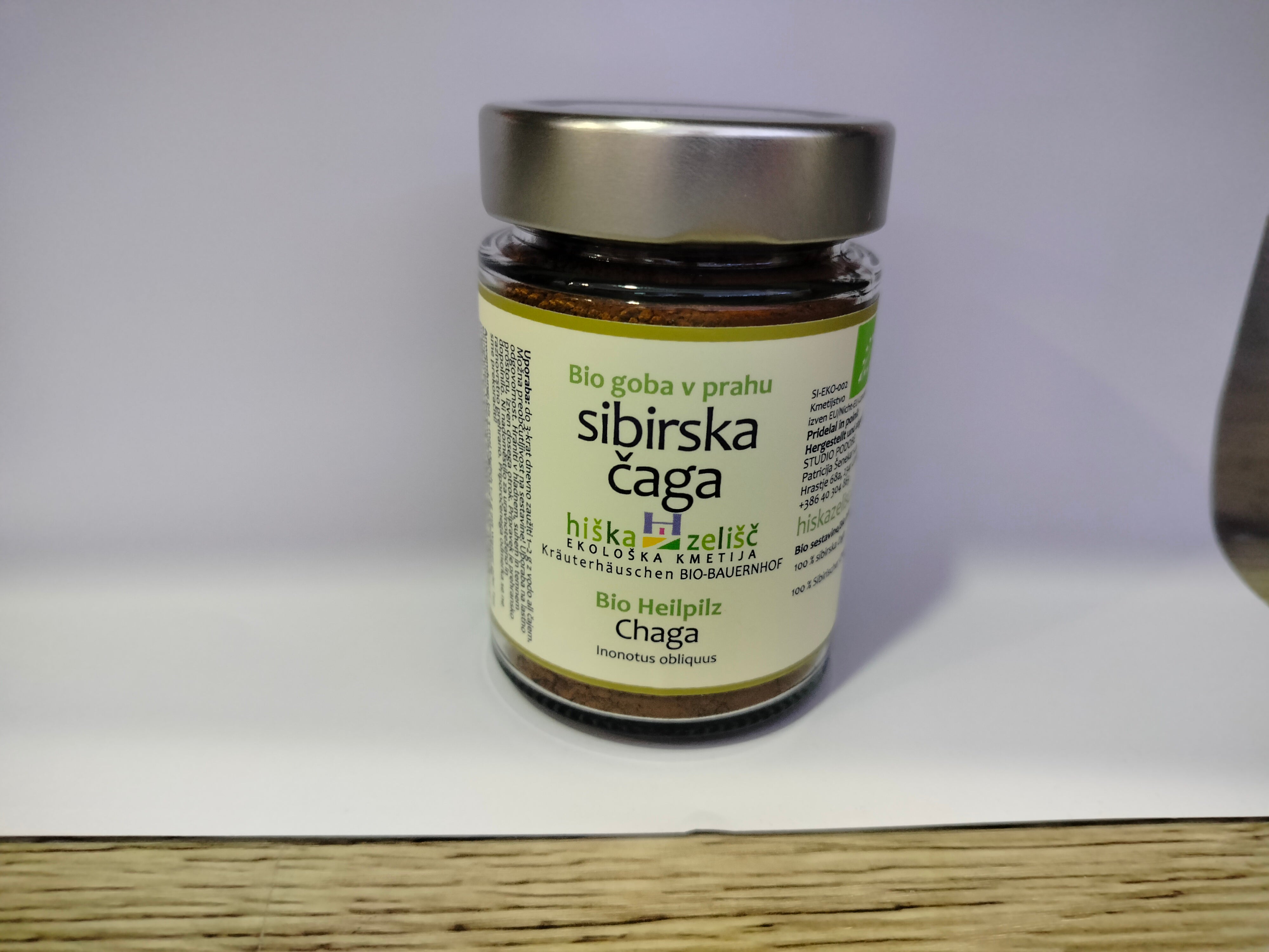BIO medicinska goba SIBIRSKA ČAGA, 50 in 250 g