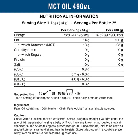 Applied MCT olje - 490ml