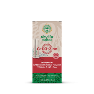 Ekolife natura liposomalni C+D+cink, 21 vrećica x 5g