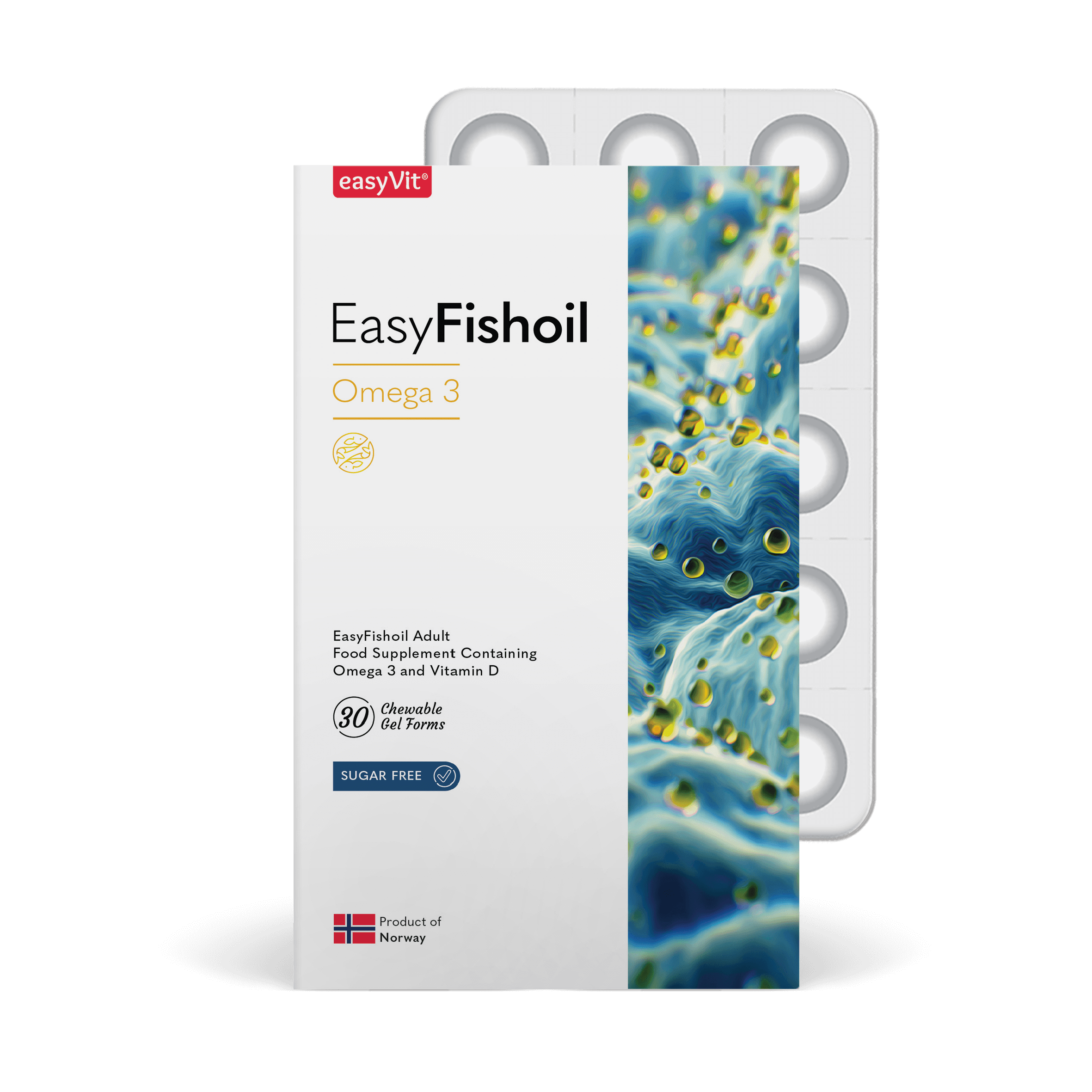 EASYVIT OMEGA-3 ZA ODRASLE 30 MEHKIH PASTIL