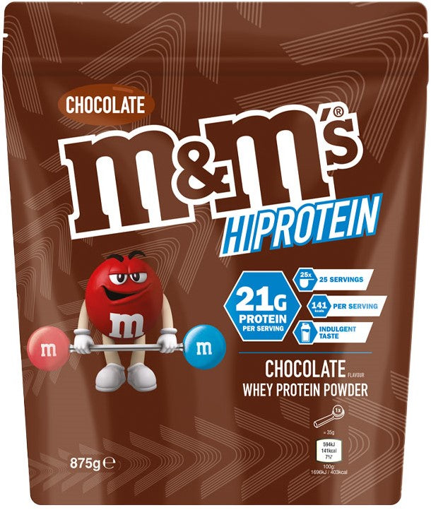 M&amp;M proteinski prah 875gr - čokolada