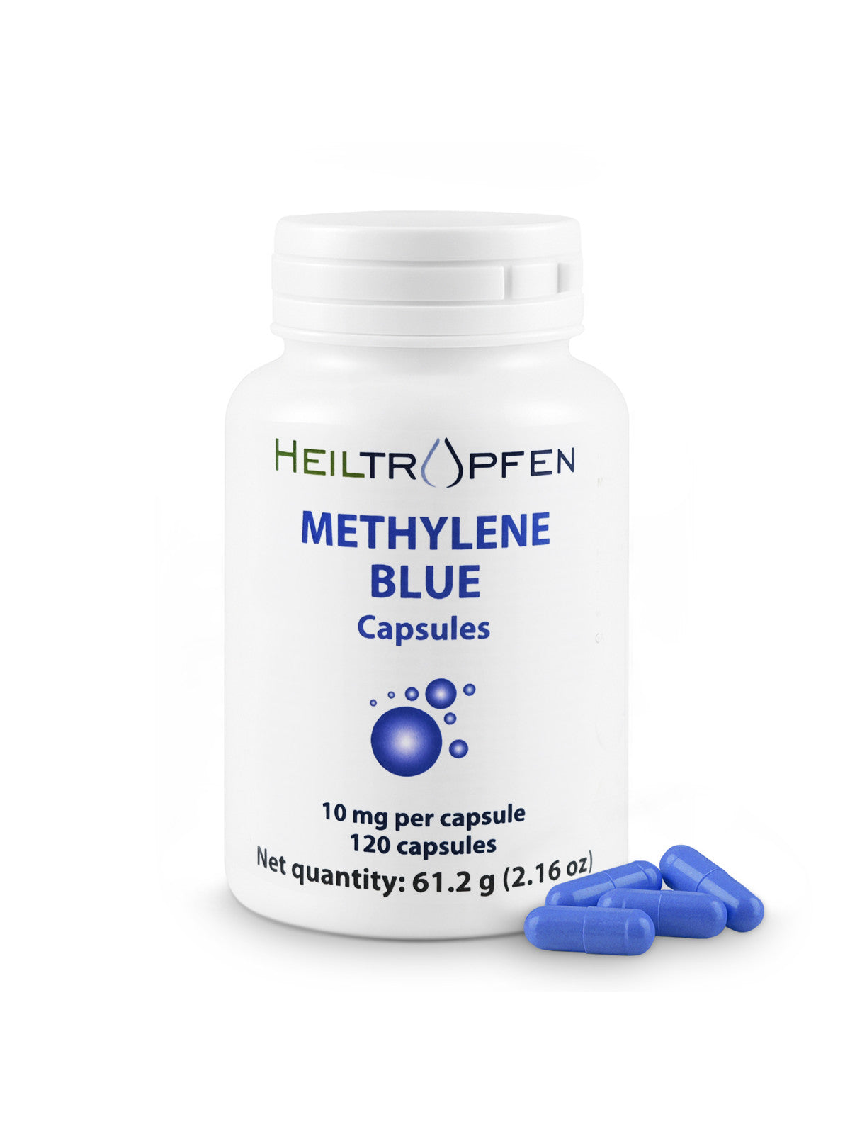 Kapsule metilenskega modrila, 120 kapsul