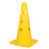 Cone with holes 37.5 cm yellow