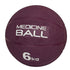 Rubber medicine ball 6 kg Maxwel 1011717