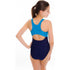 Aqua-Speed EMILY Junior swimsuit navy blue and blue