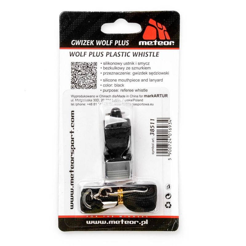 Meteor Wolf plus s silikonskim ustnikom Black 38511