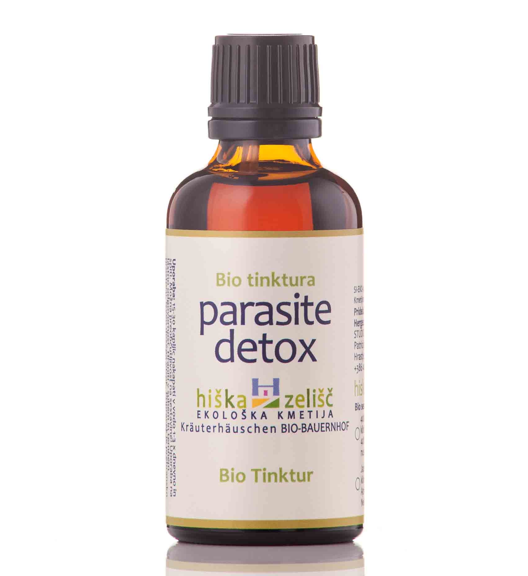 BIO tinktura PARASITE DETOX (prehransko dopolnilo), 50ml
