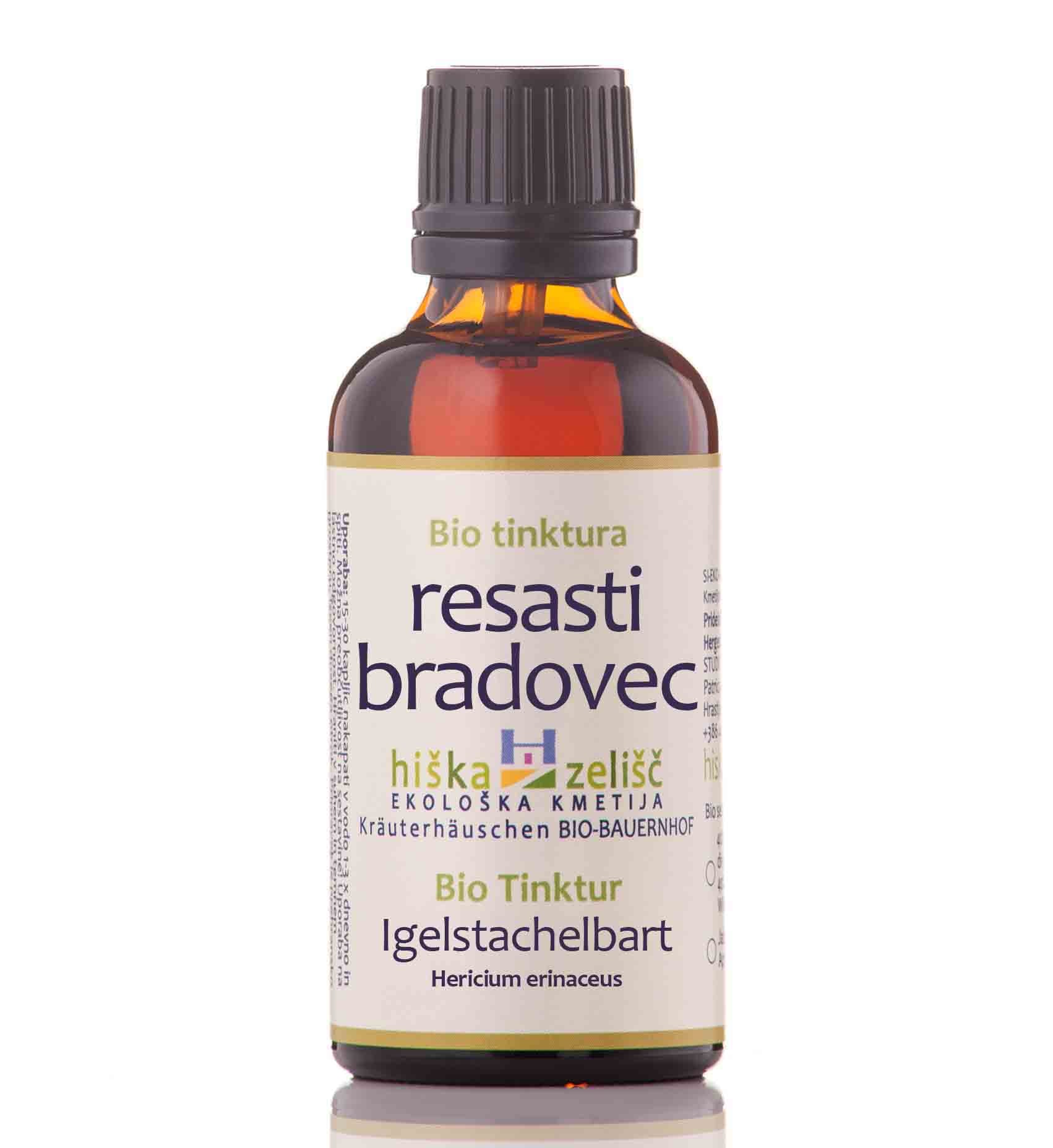 BIO tinktura RESASTI BRADOVEC (prehransko dopolnilo), 50 ml