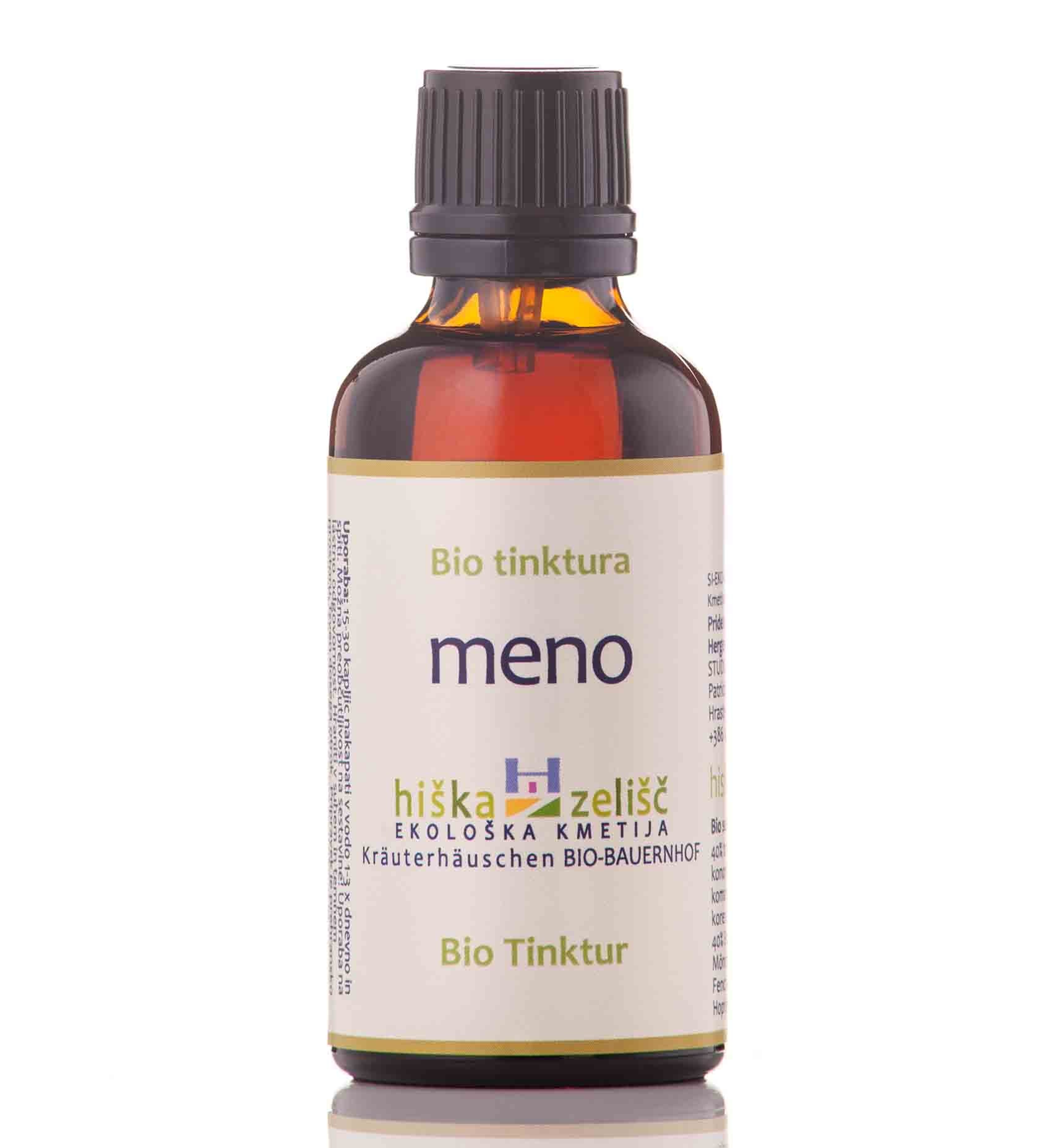 BIO tinktura MENO (prehransko dopolnilo), 50 ml
