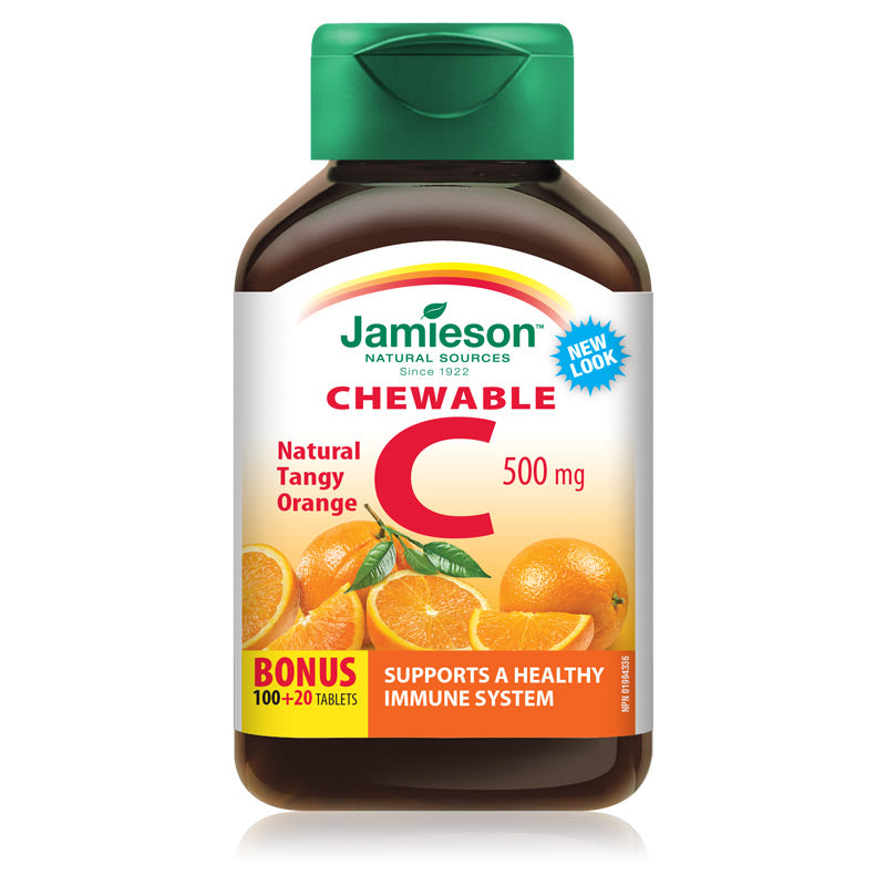 Jamieson Vitamin C 500 mg, bonboni z okusom pomaranče