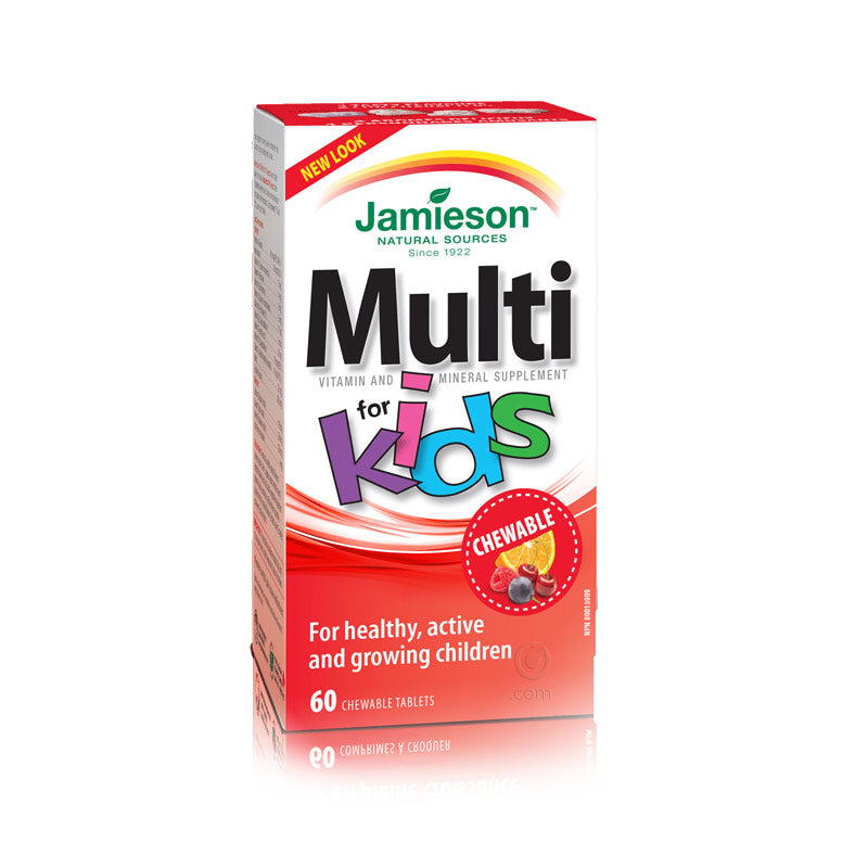 Jamieson MultiVitamins and Minerals za djecu, bomboni u obliku životinja