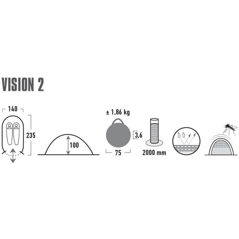 Šator High Peak Vision 2 10282