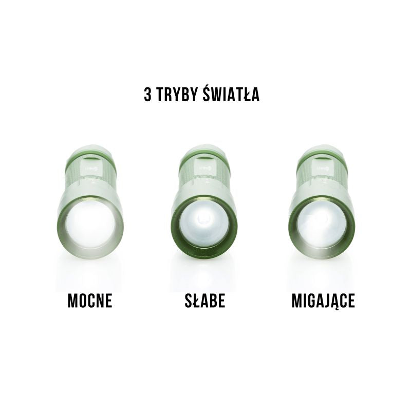 Aluminijska svjetiljka Macgyver s glatkom regulacijom svjetla 200 LM 102275