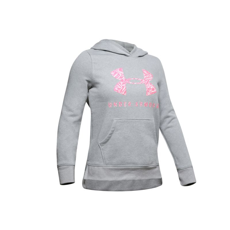 Under Armour Rival Fleece Sportstyle Graphic Hoodie Junior 1343622-011