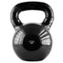 Pegla za kettlebell prekrivena vinil crnim HMS KNV20