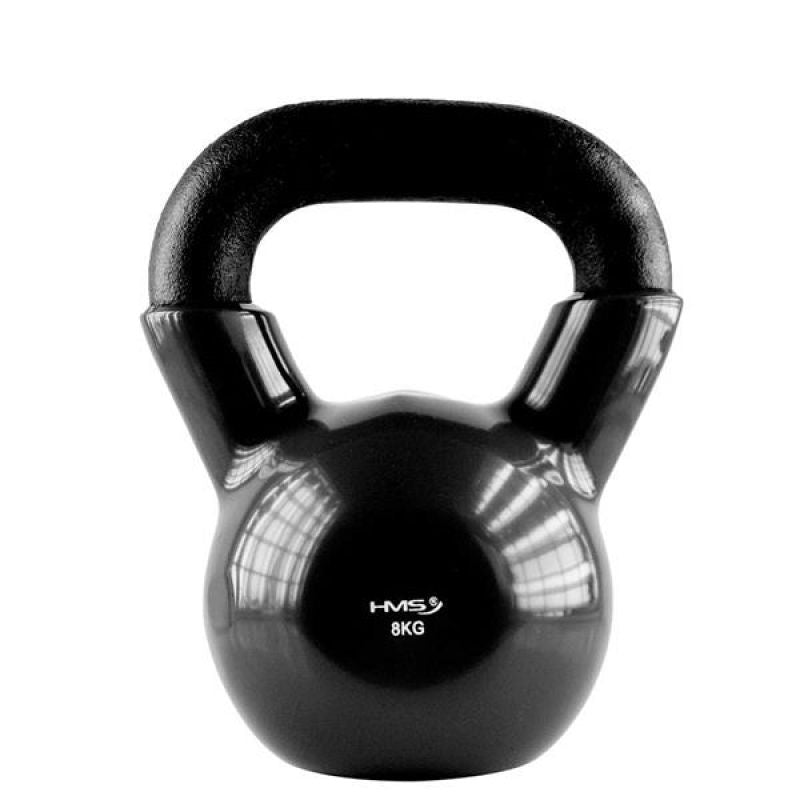 Kettlebell od lijevanog željeza Black HMS KNV08