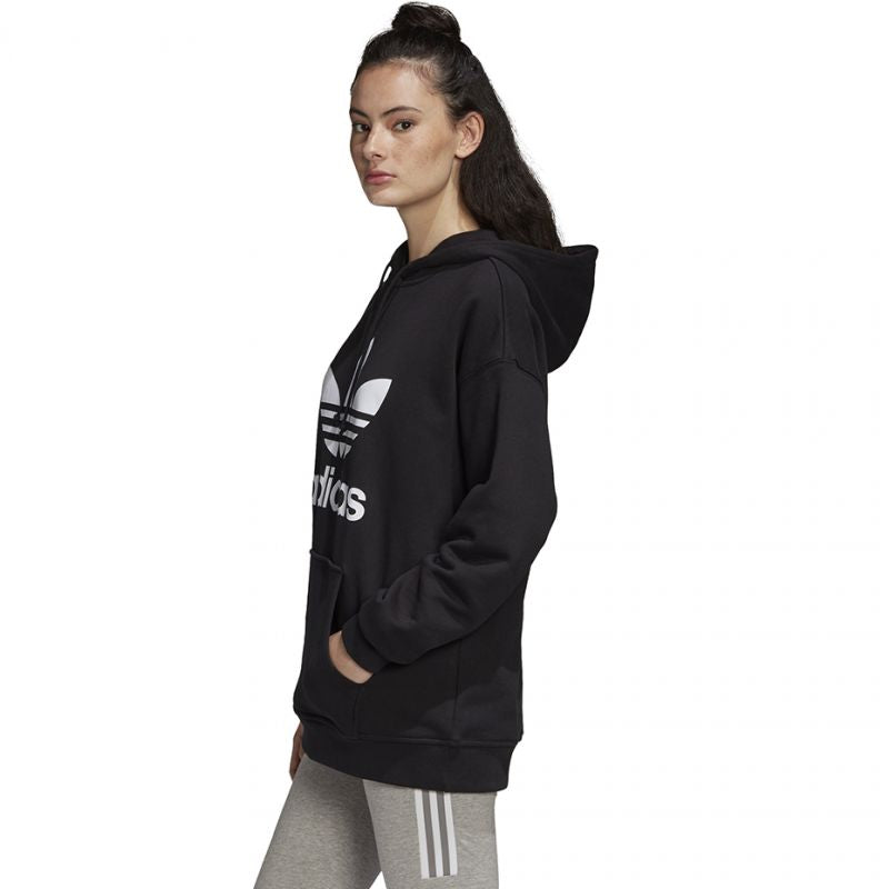 Majica s kapuljačom adidas Trefoil Hoodie W FM3307