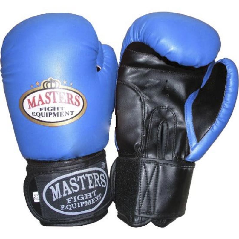 Boksarske rokavice MASTERS RPU-2 modro-črne