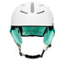 Meteor Lumi ski helmet white / mint 24858-24860