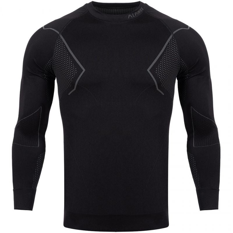 Alpinus Active Base Layer Set termoaktivnog donjeg rublja crna i siva M GT43257