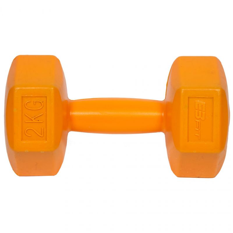 Composite dumbbell set EB FIT 2x2kg orange 1027029