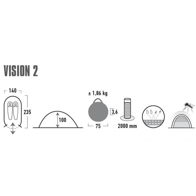 Šator High Peak Vision 2 10281