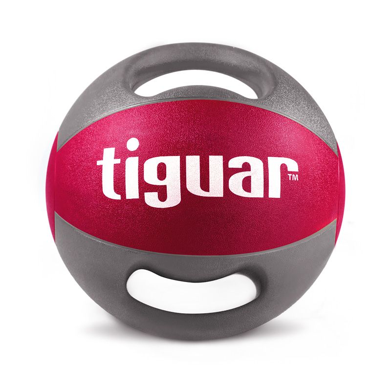 Medicinska žoga z ročaji tiguar 9 kg TI-PLU009