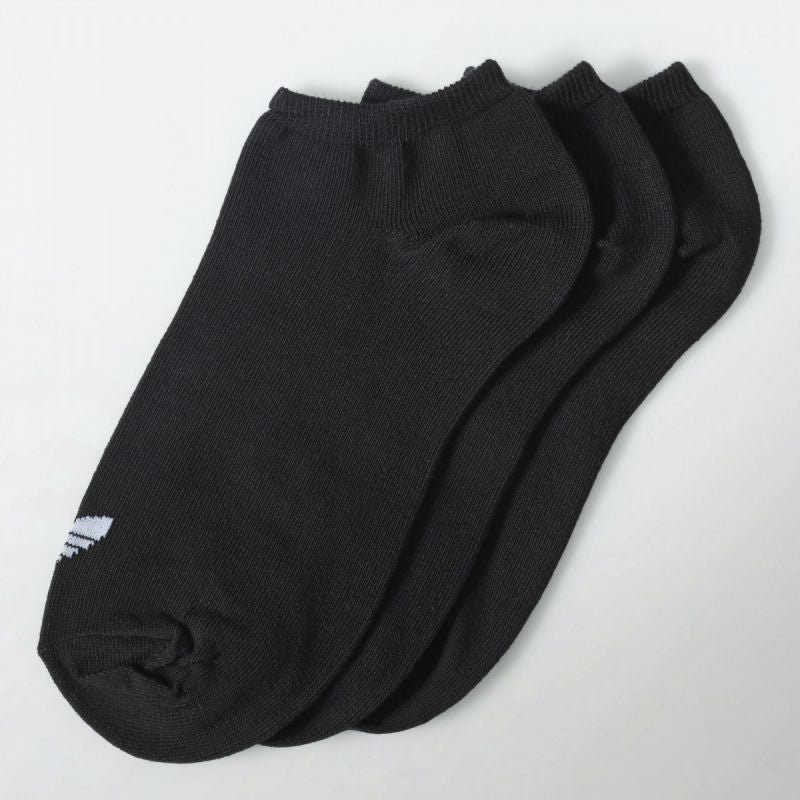 Adidas ORIGINALS Trefoil Liner S20274 3 pakiranja crnih čarapa