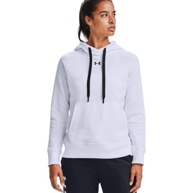 Under Armour Rival Fleece HB pulover s kapuco W 1356317 100