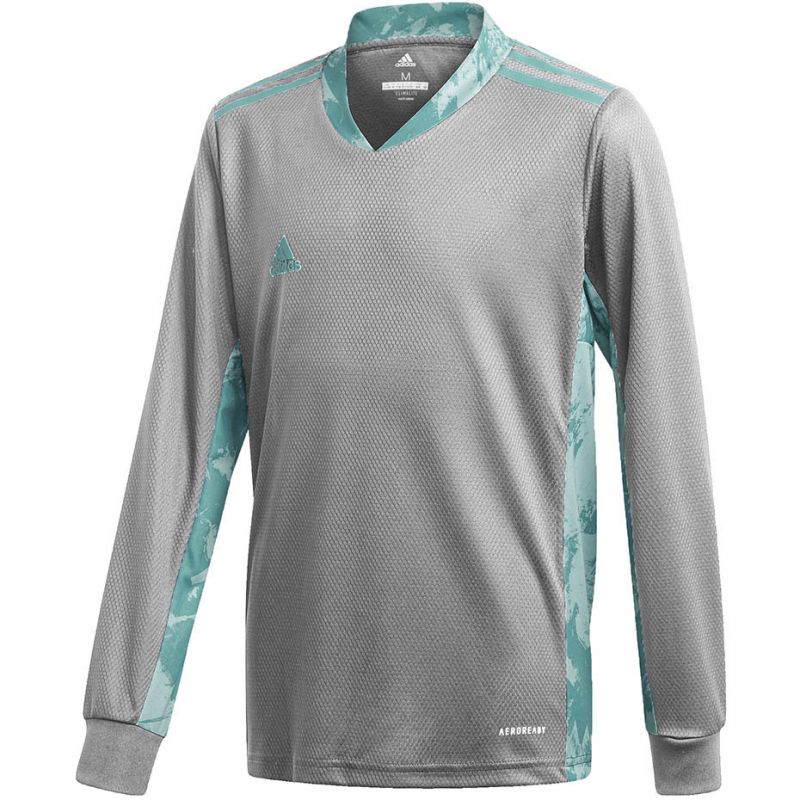 Vratarska majica Adidas Jr AdiPro 20 Goalkeeper Jersey Youth Longsleeve Sivo-modra FI4197
