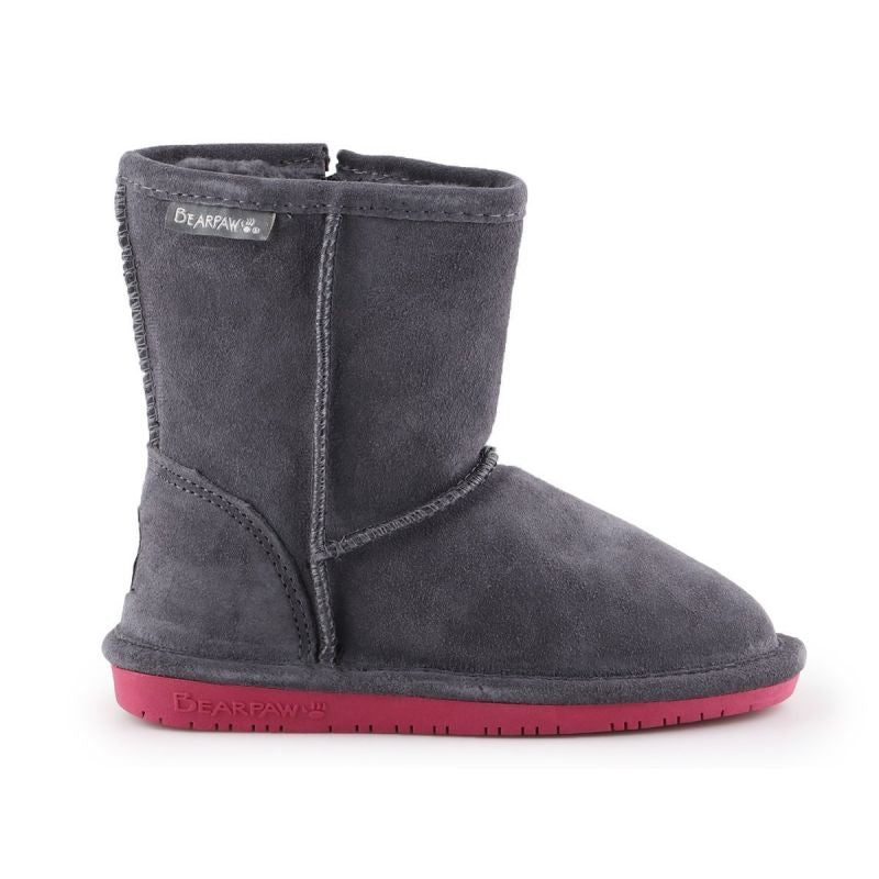 Zimski čevlji BearPaw Emma Toddler Zipper Jr 608TZ-903 Charcoal Pomberry