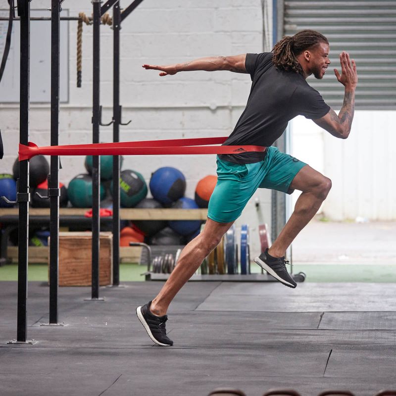 Odporen trak Adidas 6,35 cm ADTB-10607RD