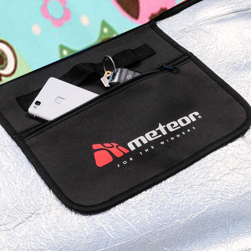 Meteor picnic blanket 200x200cm XXL owls 77125