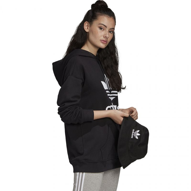 Majica s kapuljačom adidas Trefoil Hoodie W FM3307