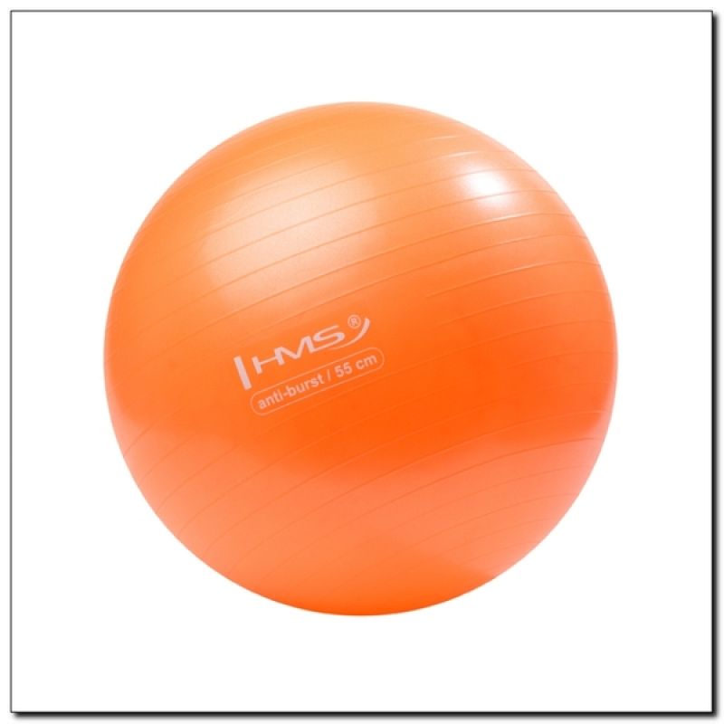 Gimnastična žoga Anti-Burst 55 cm oranžna
