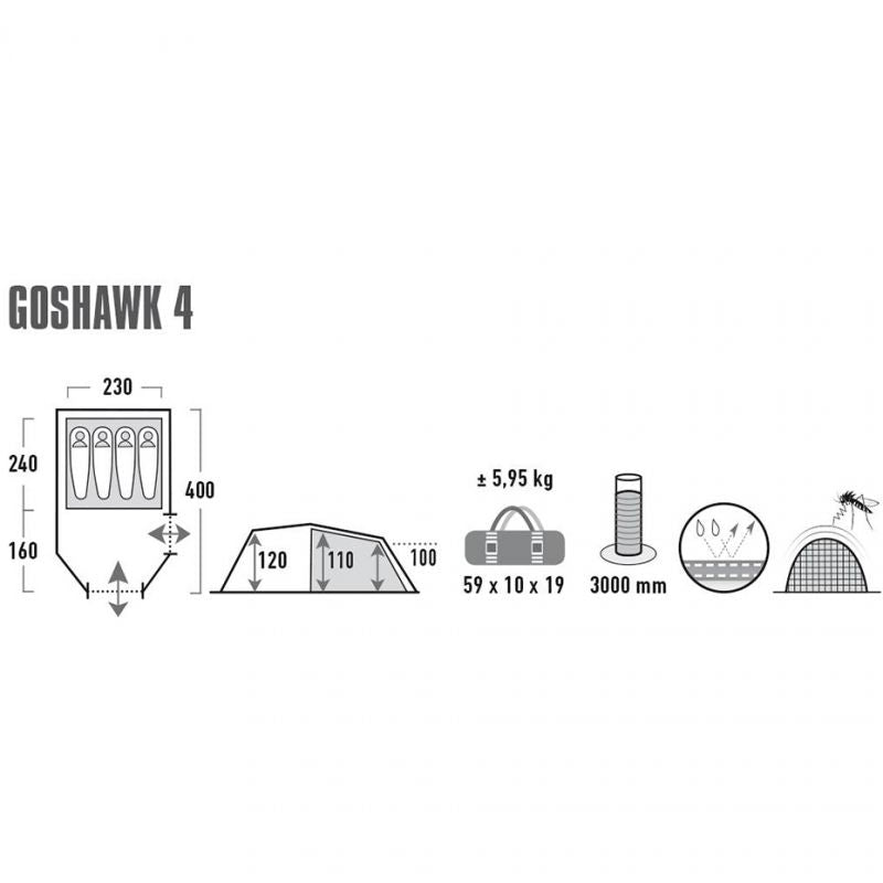 Šator High Peak Goshawk 4 10307