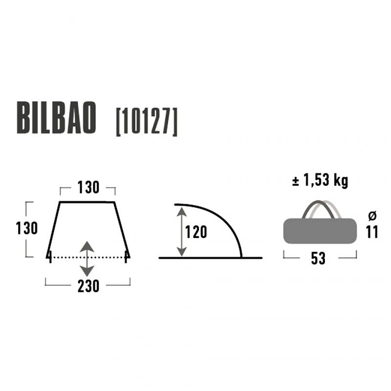 High Peak Bilbao 10127 Beach Tent